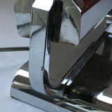 Chrome metal desk lamp 1930/40