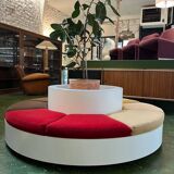 1970s garden bench made by Roche Bobois in Formica