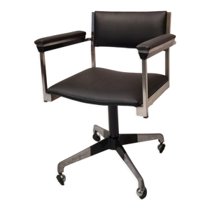 Fauteuil de bureau moderniste vintage