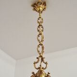 Lustre ancien en bronze