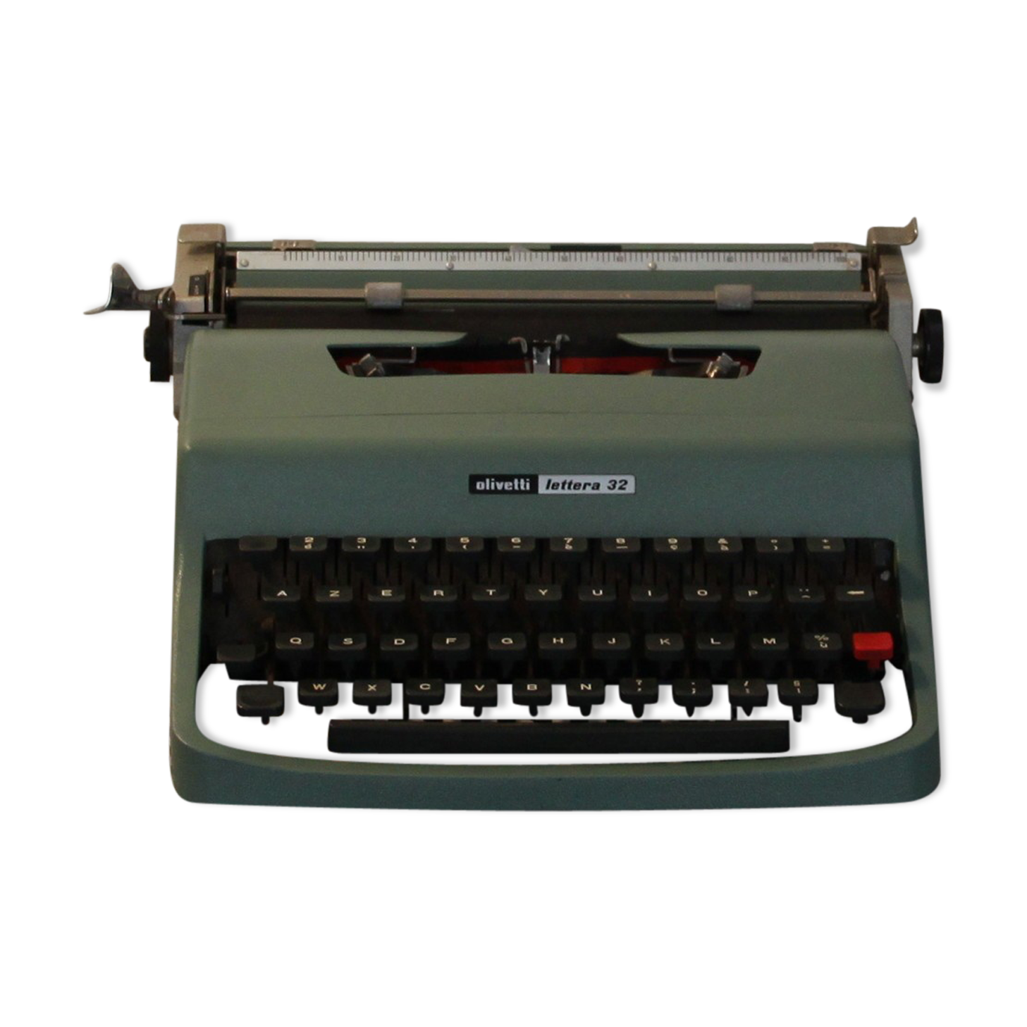 Machine à écrire portable vintage Olivetti Lettera 32