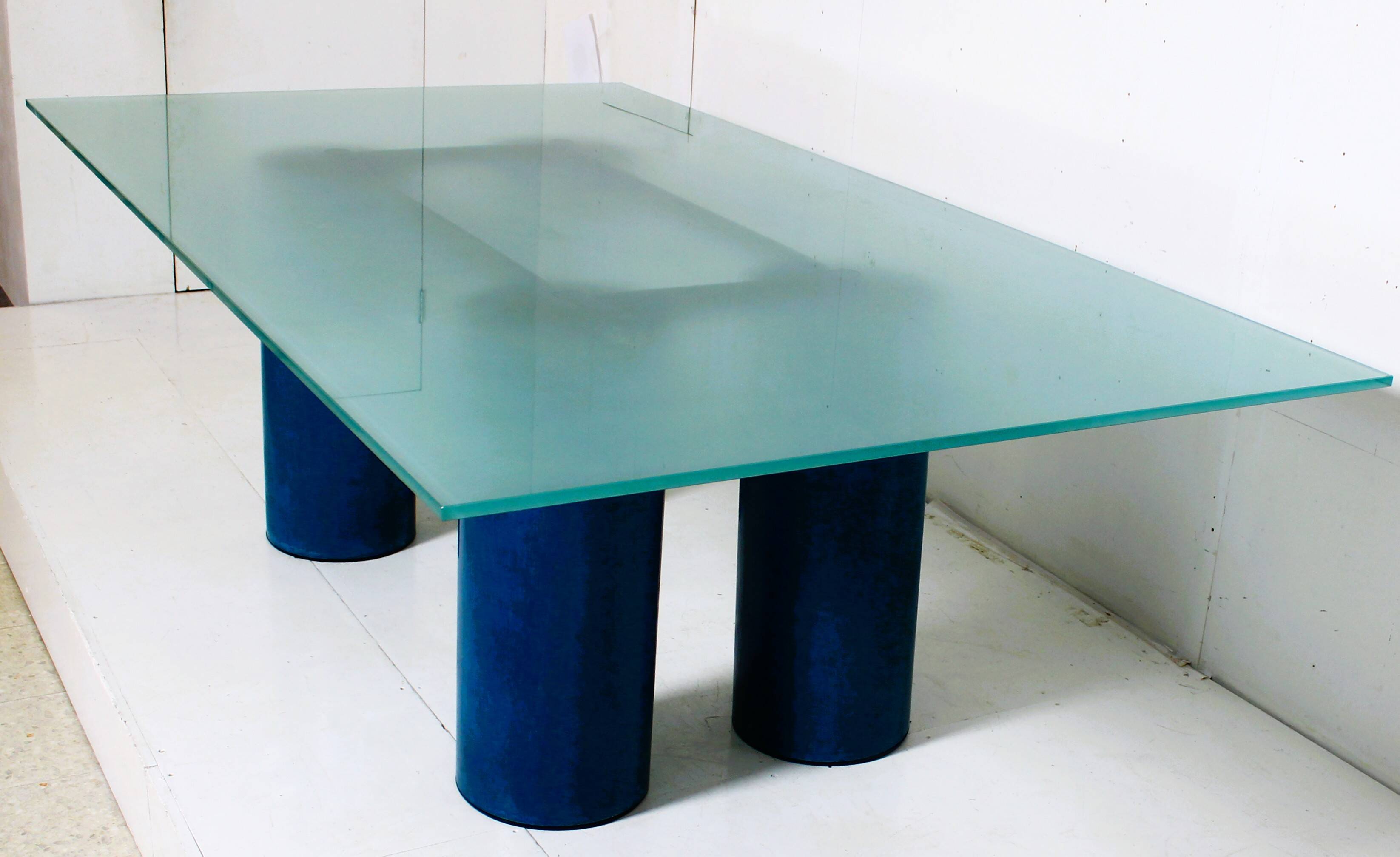 Table  « Serenissimo » de Lella & Massimo Vignelli pour Acerbis 1980