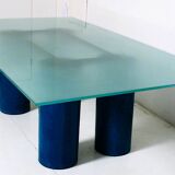“Serenissimo” table by Lella & Massimo Vignelli for Acerbis 1980