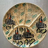 Assiettes Vallauris vintage