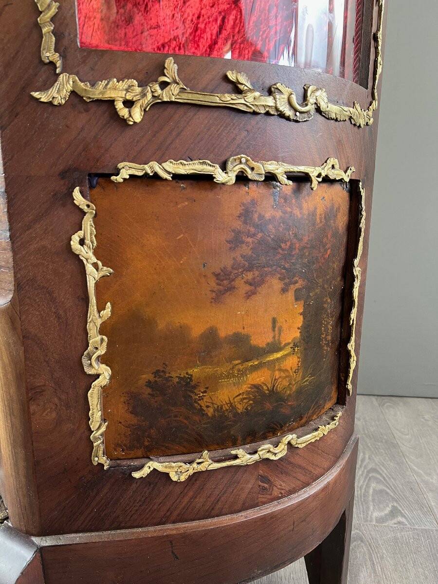 Louis XV Style Display Cabinet, 19th Century