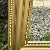 Louis Philippe style mirror in gilded wood 135x105cm
