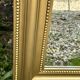 Miroir de style Louis Philippe en bois doré