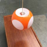 Vintage UFO lamp from the space age attributed to Luigi Colani.