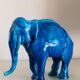 Art Deco elephant statue in ceramic by Paul Milet.