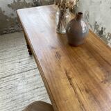 Walnut farm table 185 cm