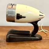 Lampe en Bakélite et métal chromé - Années 50 -Style Bauhaus - Sollux Hanau