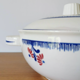 Badonviller vintage earthenware soup