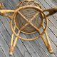 Rattan dressing table with her chair