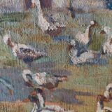 Table "farmyard" by Bourgain circa 1900
