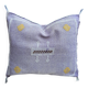 Handmade Moroccan silk cushion cover, cactus pattern