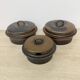Set of 3 Arabia Ruska serving bowls , 1970s Finland