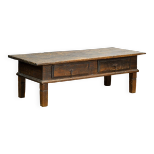 Table basse en chêne, - vers 1820