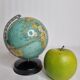 Globe earth "Taride" of the 50s-60s in metal on base, 17 cm