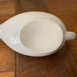 White porcelain saucière