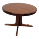 Table vintage style scandinave avec 2 rallonges en teck, 1960s