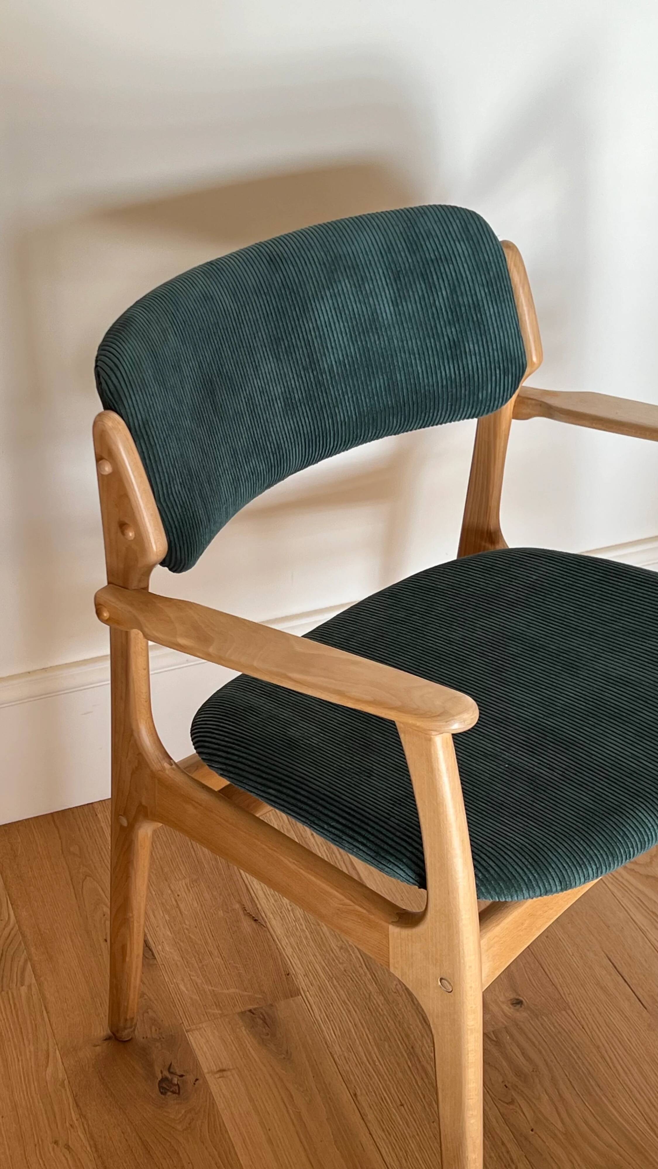 Vintage Danish armchair "Model 50" – Erik Buch for O.D. Møbler, 1960s (2 available)