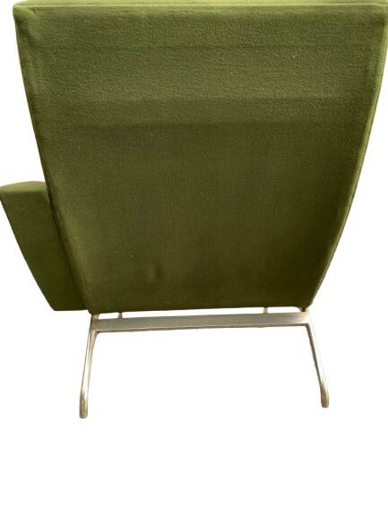 3 armchairs signed by Gilbert Steiner,