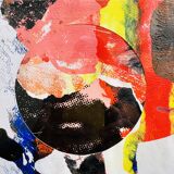 Original French surrealist portrait. France, 2000s