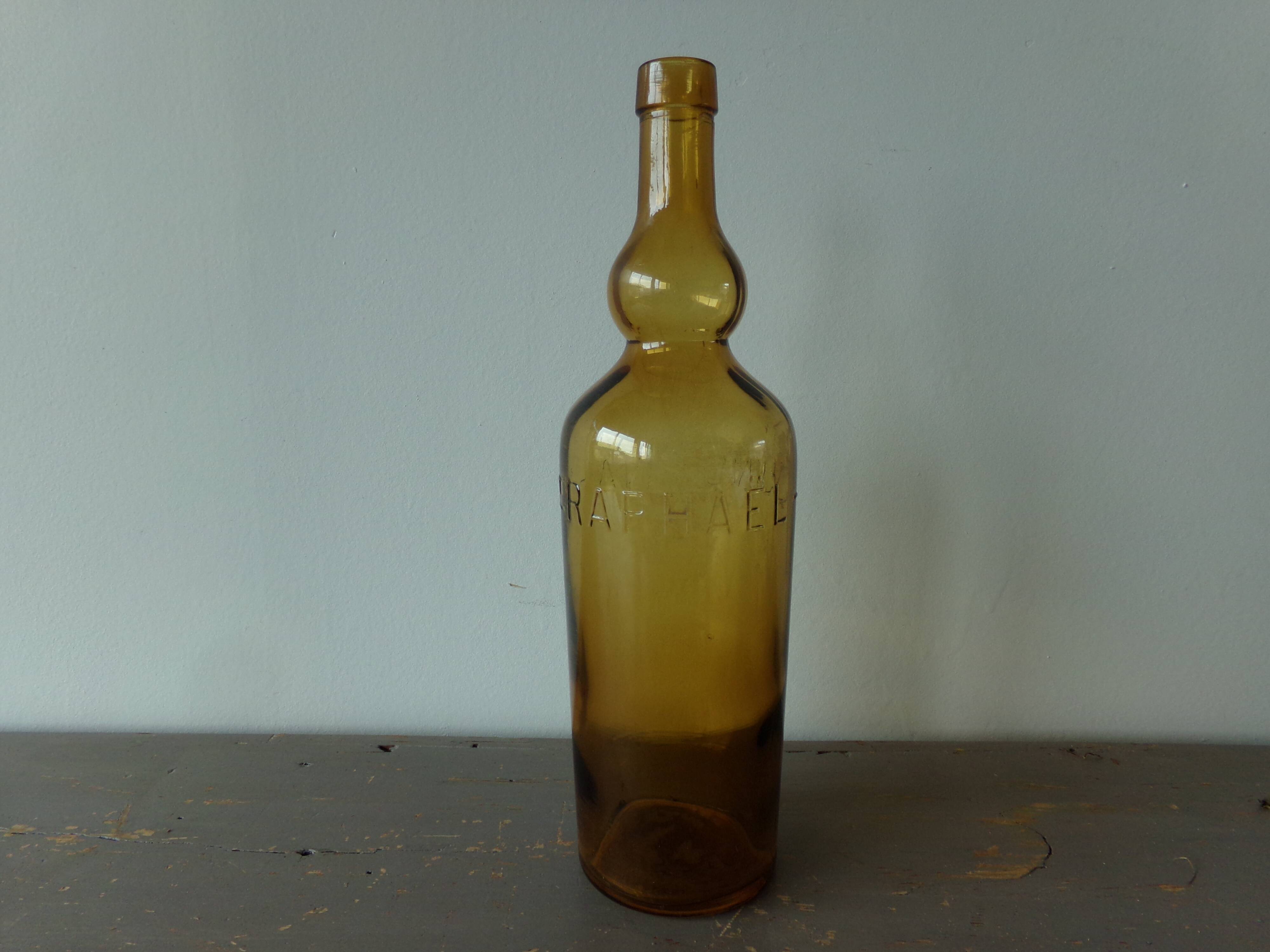 Old amber bottle St Raphael