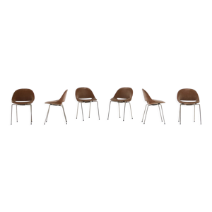 Ensemble de six chaises Leon Stynen