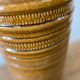Vintage yellow-brown West Germany Carstens tall vase
