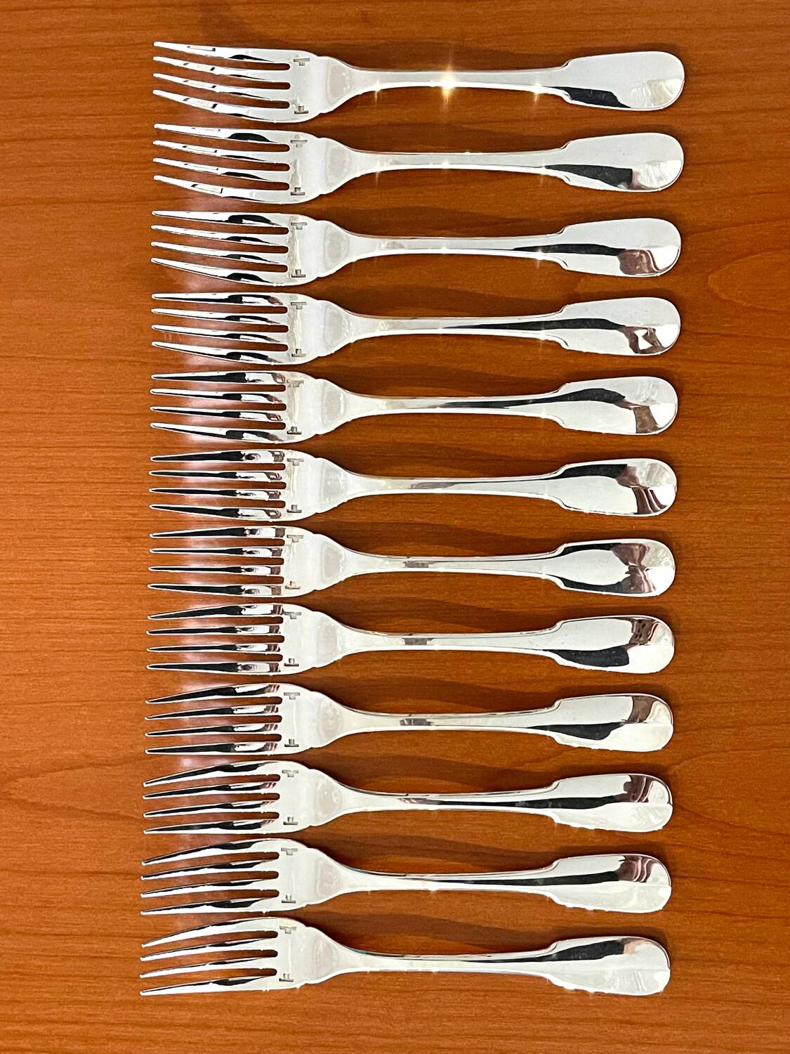 Christofle cluny 12 fish cutlery (24 pieces) near new condition