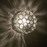 Iiron ring design wall or ceiling lamp by Limburg