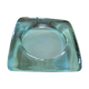 Brutalist Ashtray in Glass Block by La Rochère - Circa 1970