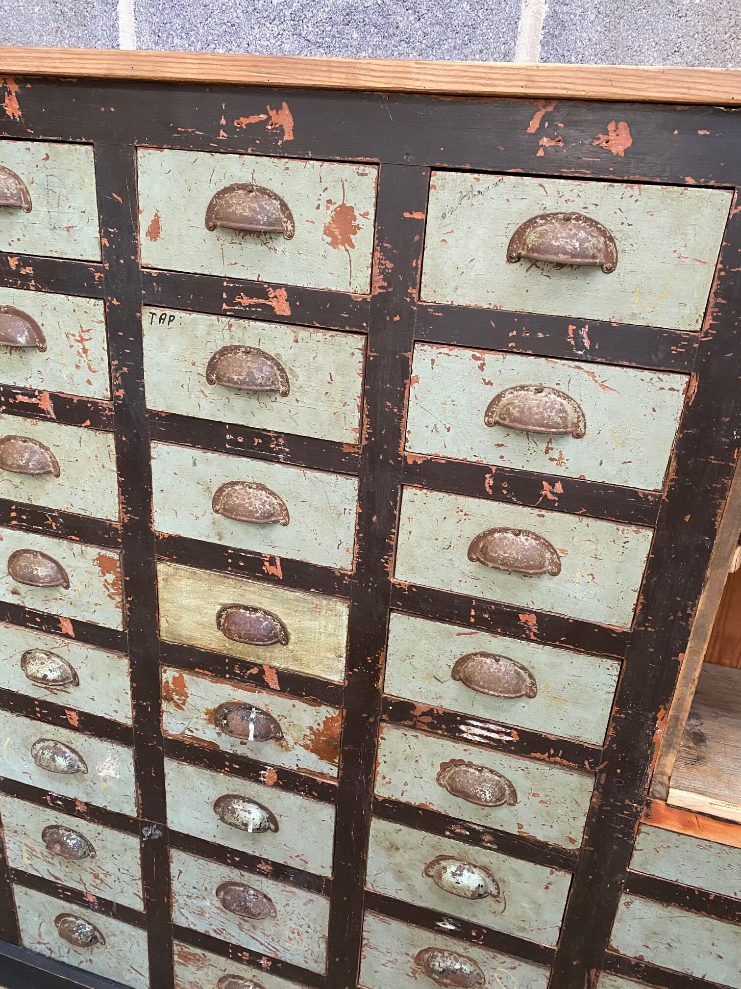 Old workshop furniture