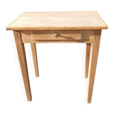 Desk or table in raw wood