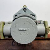 Grey Soviet Industrial Hanging Tube Light, 1970s