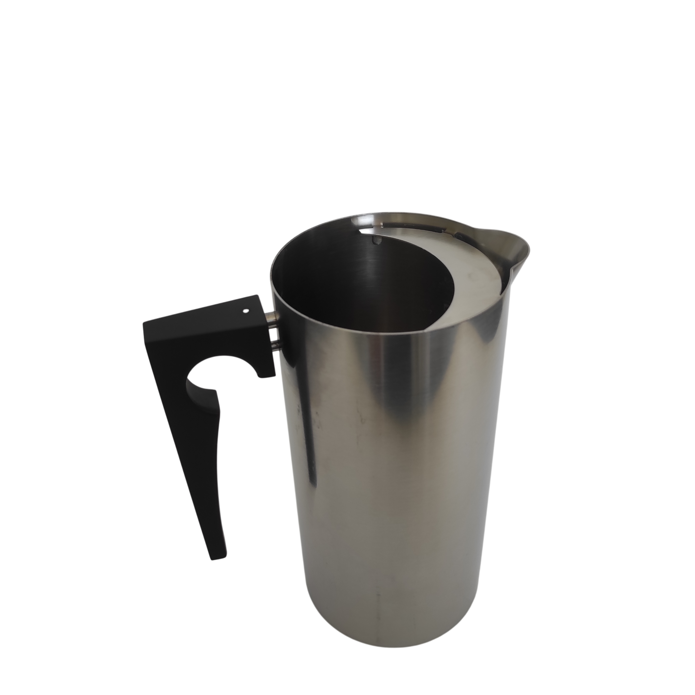 Stainless steel pitcher Icelip, Arne Jacobsen for Stelton, Cylinda line