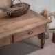 Rustic coffee table