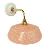 Appliques verre de Clichy moucheté