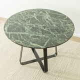 Marble dining table, Ø 110cm