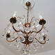 Lustre suédois Orrefors des années 1940
