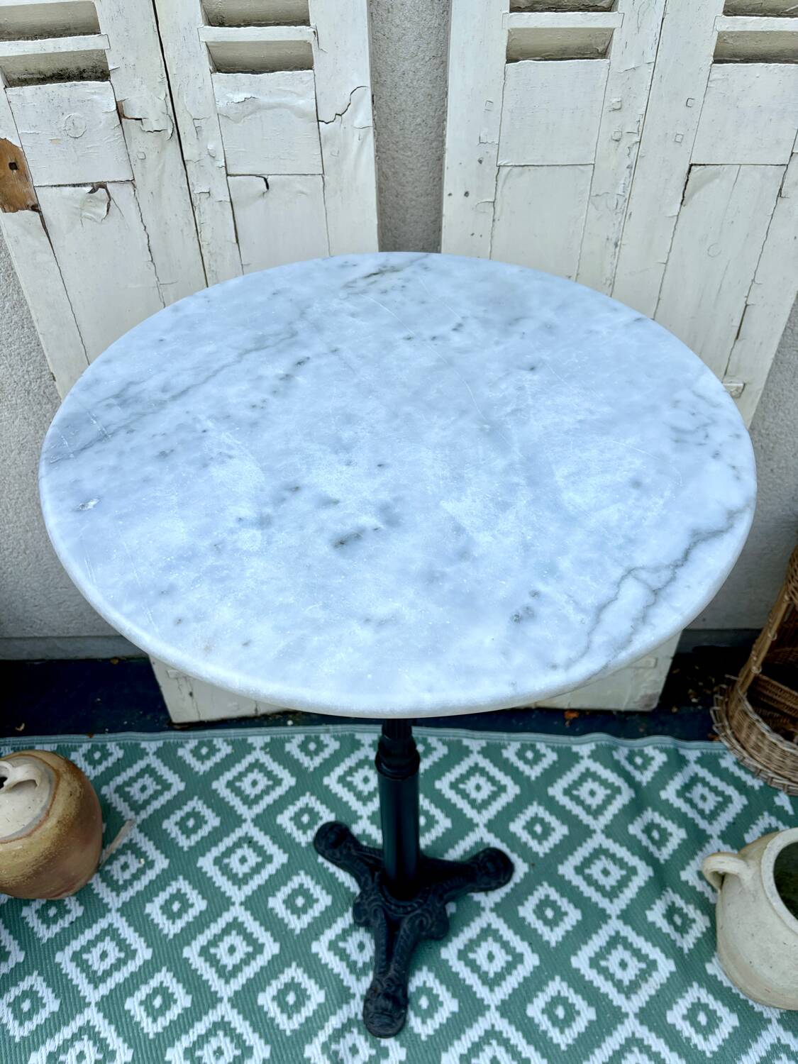 High bistro table