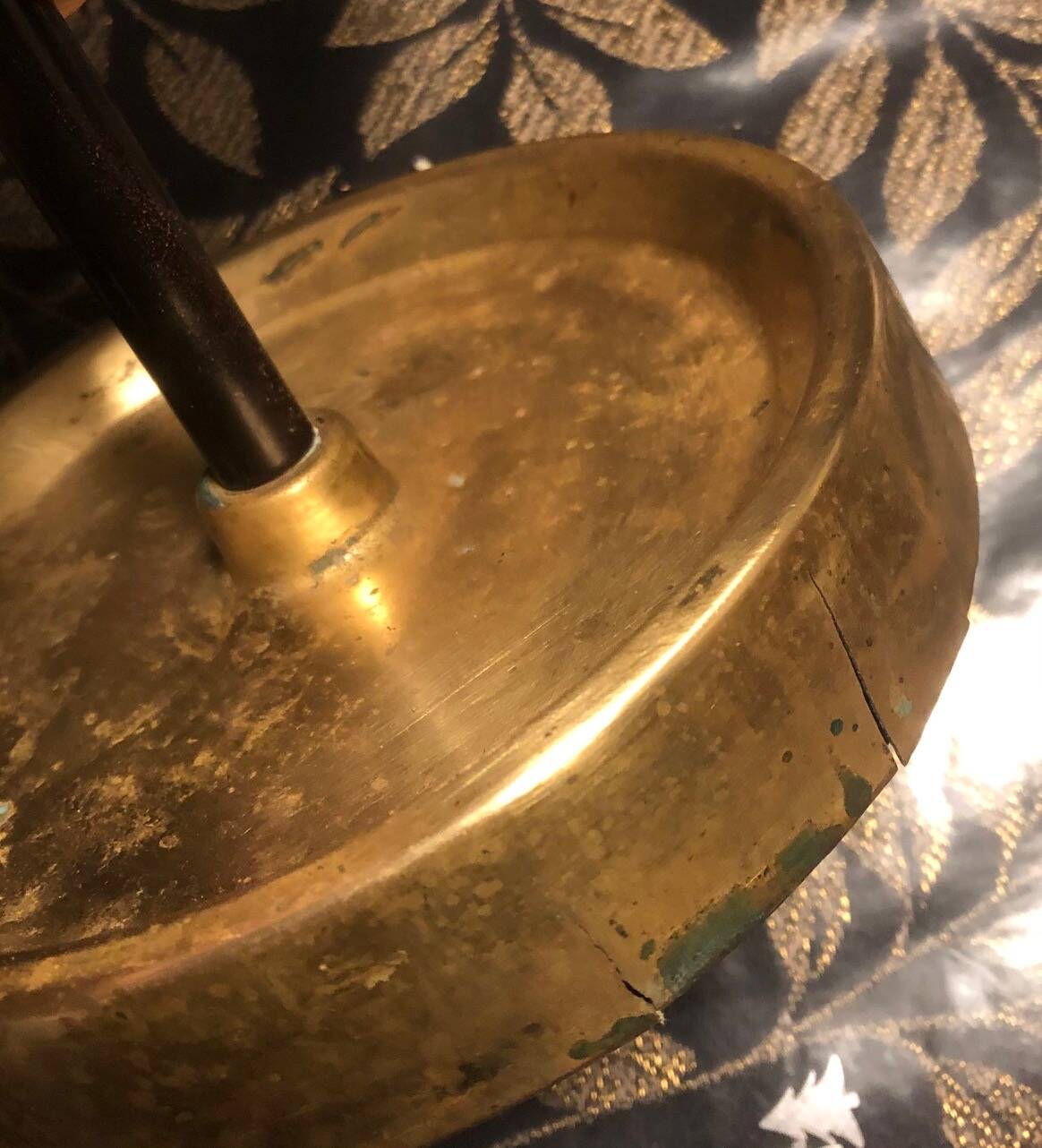 Porte-parapluie 1950 en tôle perforée