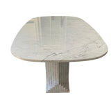 Carrara marble table