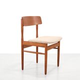 Set of four Scandinavian Danish design chairs