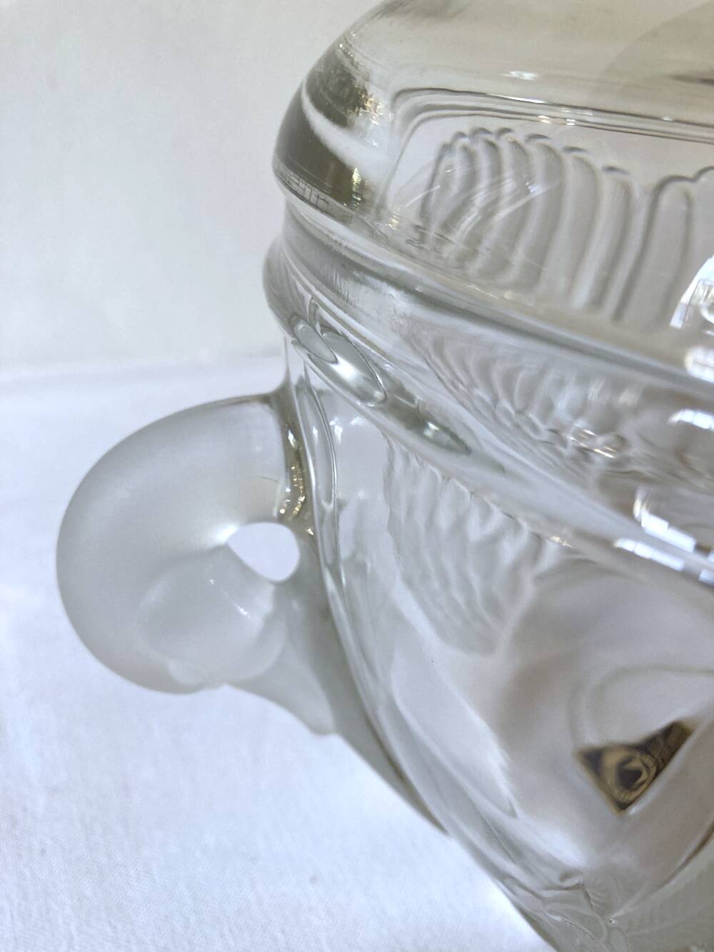 Crystal soup tureen Walther Glas Germany, 1970s-1980s