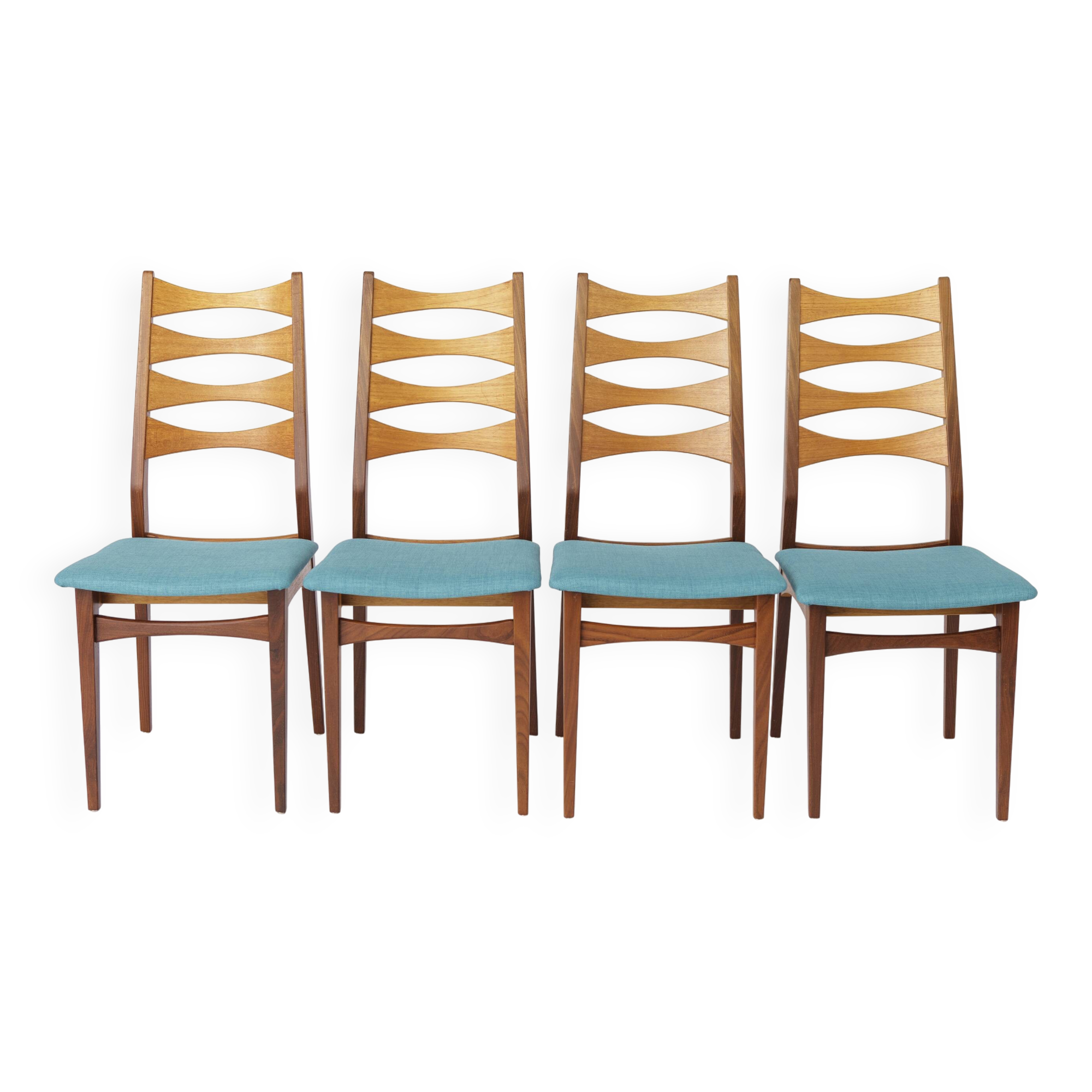 4 Vintage Dining Chairs 1960s - German Design