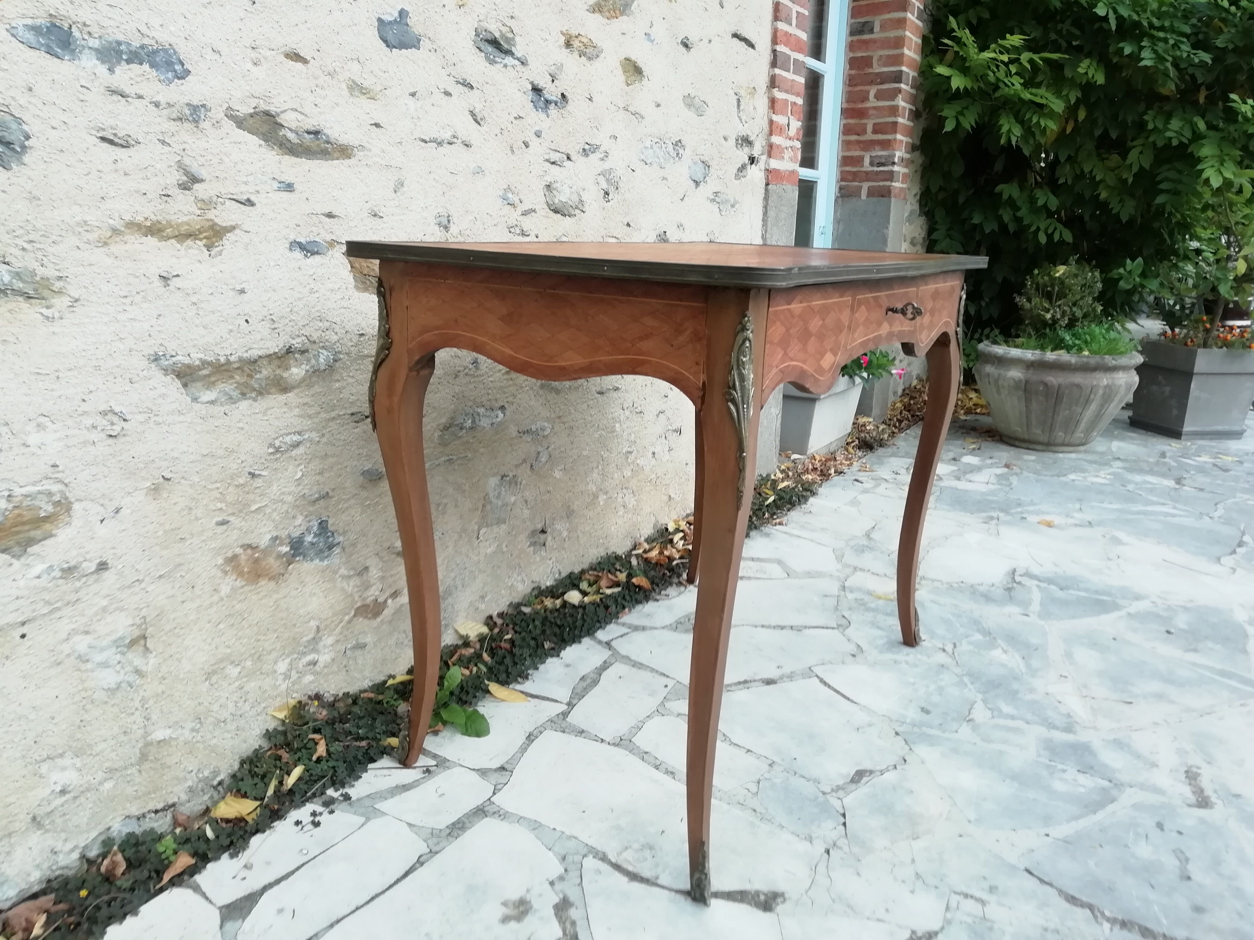Louis XV style flat desk