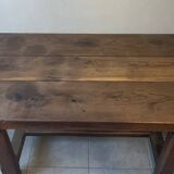 Vintage solid wood farmhouse table.
