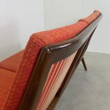 MidCentury Boomerang Sofa by Hans Mitzlaff for Eugen Schmidt